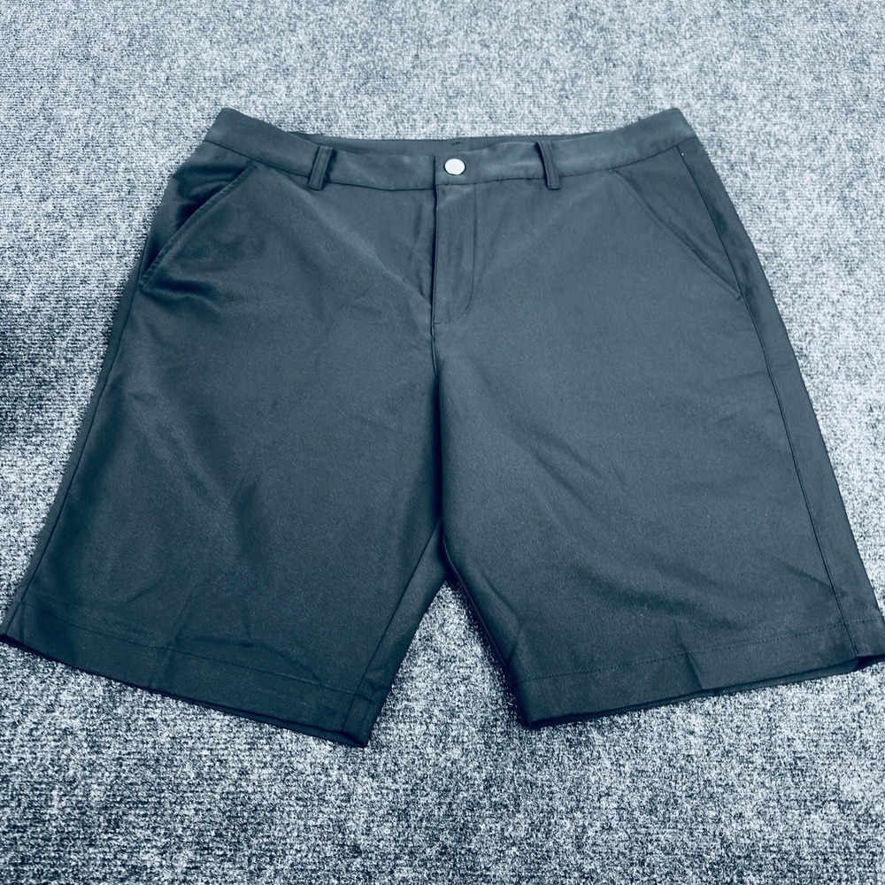 Puma Golf Mens Performance Shorts Black Size 36 W36 Athletic Casual